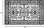 Calloway Mills 104093048 Duchess Rubber Doormat 30" x 48" - Image 2