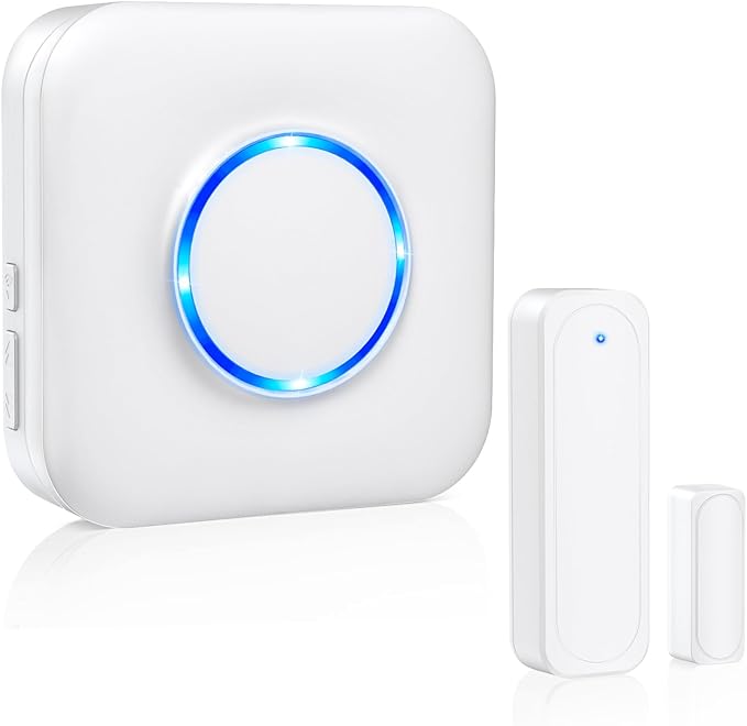 Door Chime, Satisure Wireless Door Open Contact Sensor Alarm Chime, Door Ringer by Satisure