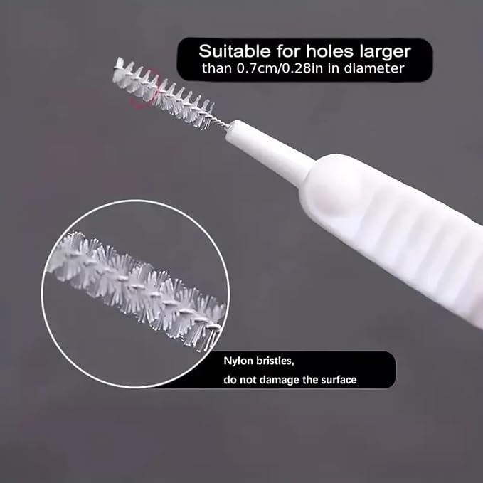 10 Pack Phone Charge Port Cleaning Tool kit, Anti-Clogging Mini Brushes Cleaner - Image 2