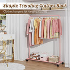 Simple Trending Clothes Clothing Garment Rack, Clothes Organizer - Image 4