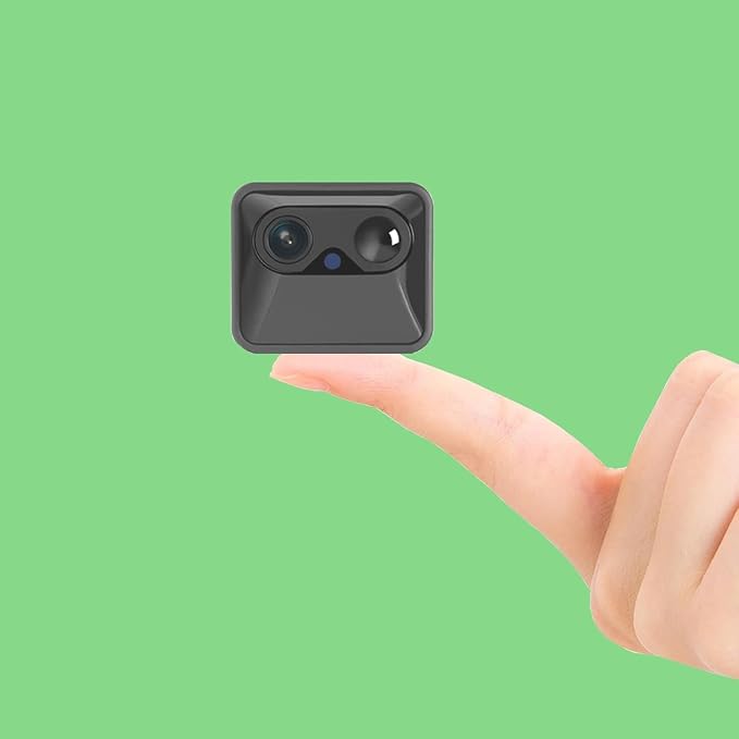 2K Mini Security Camera with Built-in Hotspot and Magnetic Mount, Long Battery by Unknown