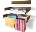 Step Up Laundry Drying Rack, Wall Mounted, Retractable Clothes Drying Rack by StepUpDryingRacks