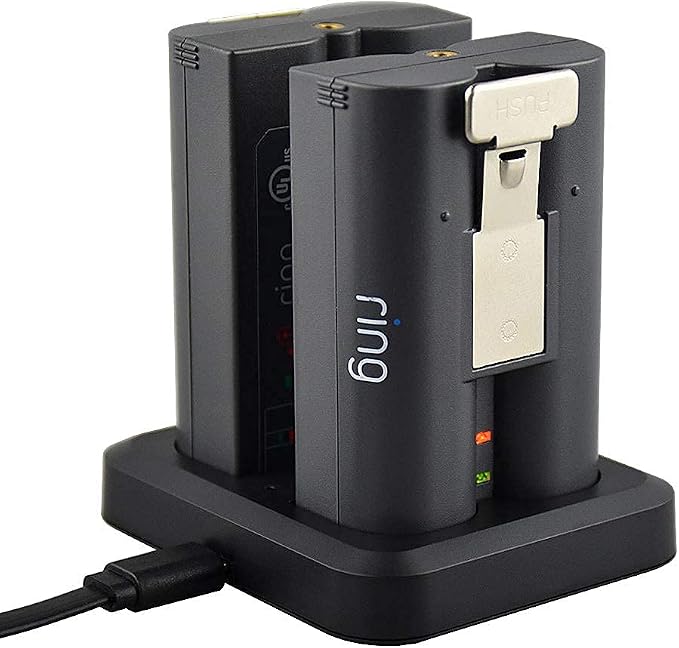 Battery Charger for Ring Rechargeable Battery, Dual Ring Battery Charger by Unknown