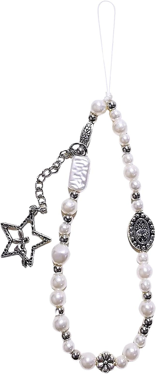 Beaded Camera Wrist Strap Cute Digital Camera Charm Lanyard, Phone Wristlet by CasaPopz