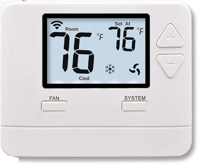 Heagstat WiFi Thermostats for Home Single-Stage 1Heat/ 1Cool, APP Remote Control - Image 6