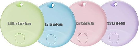 Ultrbeka Air Tracker Tag 4 Pack Bluetooth Item Finder by Ultrbeka