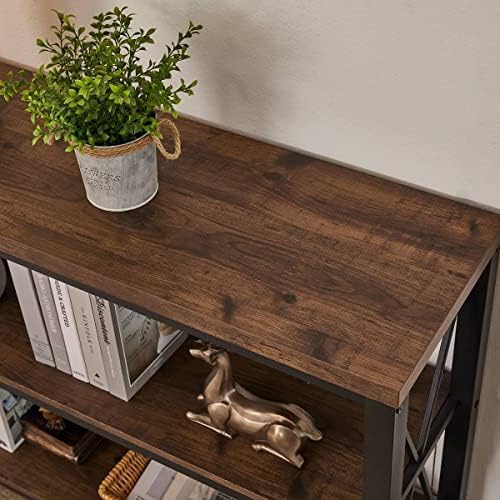 BON AUGURE 47” Narrow Console Table, 3 Tier Sofa Table Behind Couch - Image 3