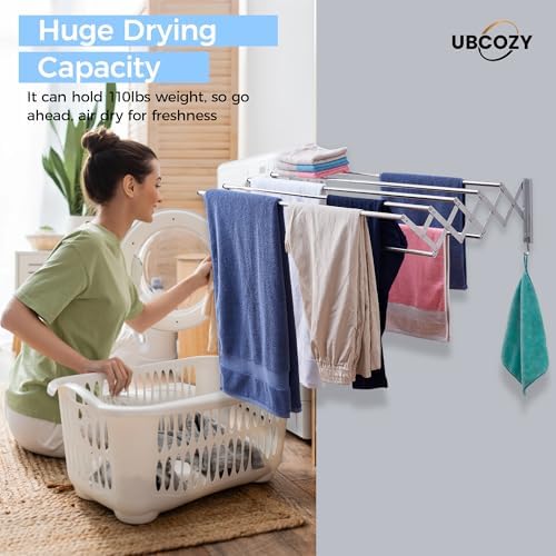 | Clothes Drying Rack Wall Mounted - Image 6
