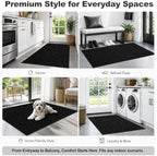 Mibao Super Absorbent Front Door Mat, Non-Slip Washable Indoor Doormats - Image 7