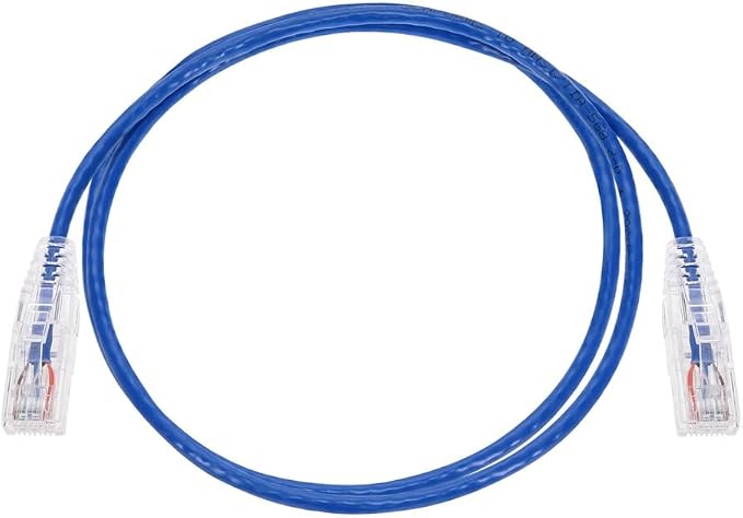Monoprice Cat6 3ft Blue Component Level Patch Cable UTP 28AWG 550MHz Pure Bare - Image 4