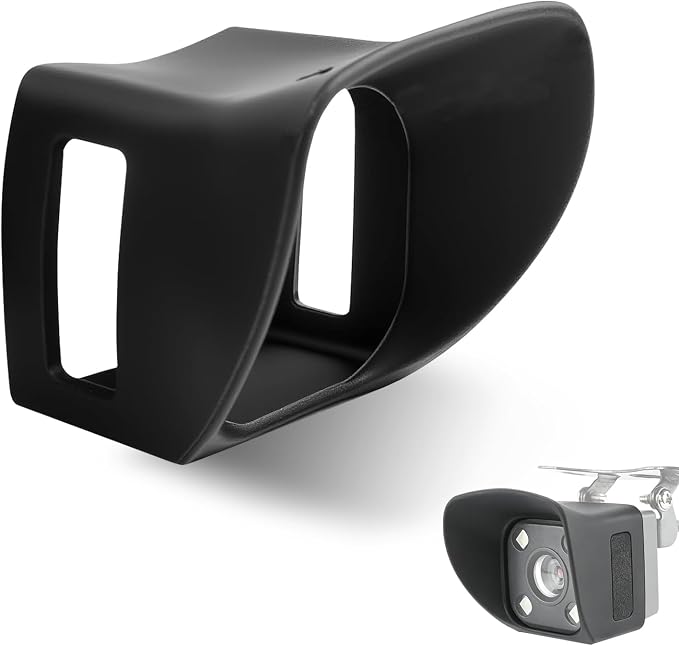 Car Backup Camera Rain Shield, Anti-glare Anti-rain Backup Camera Cover by Unknown