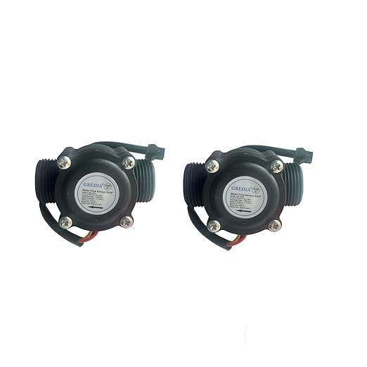 3/4" Water Flow Sensor Food-Grade Switch Hall Effect Flowmeter Fluid Meter by Unknown