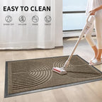 RORA Heavy Duty Door Mat Outside Entrance, Indoor Welcome Doormat 47x32 - Image 5