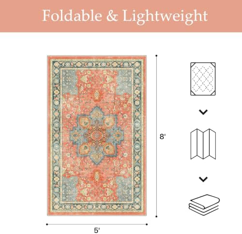GENIMO Indoor Outdoor Rug, Washable - Image 2