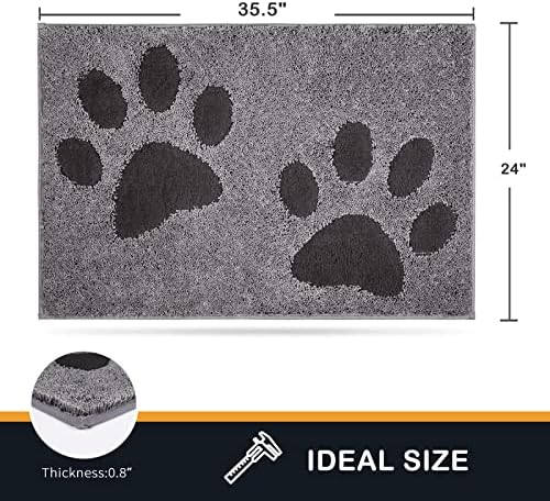 PURRUGS Dirt Trapping Door Mat Indoor Entrance - Image 2