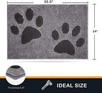 PURRUGS Dirt Trapping Door Mat Indoor Entrance - Image 2