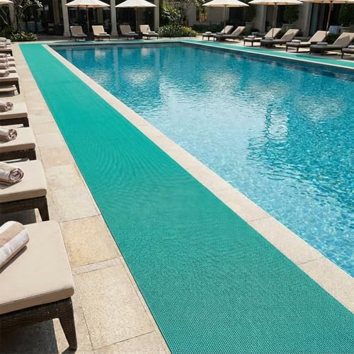 LITA Drainage Non Slip Flooring Mats Swimming Pool Bathroom Mat Anti-Fatigue by LITA
