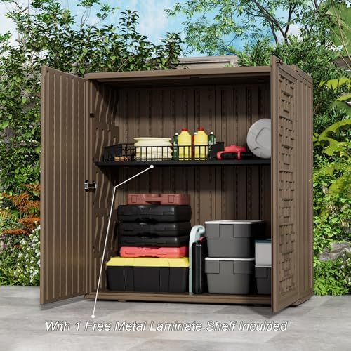 HOMSPARK Indoor/Outdoor Storage Cabinet - Image 2