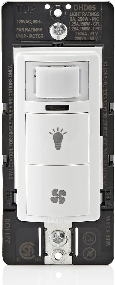 Leviton Dual Combination Humidity Sensor by Leviton