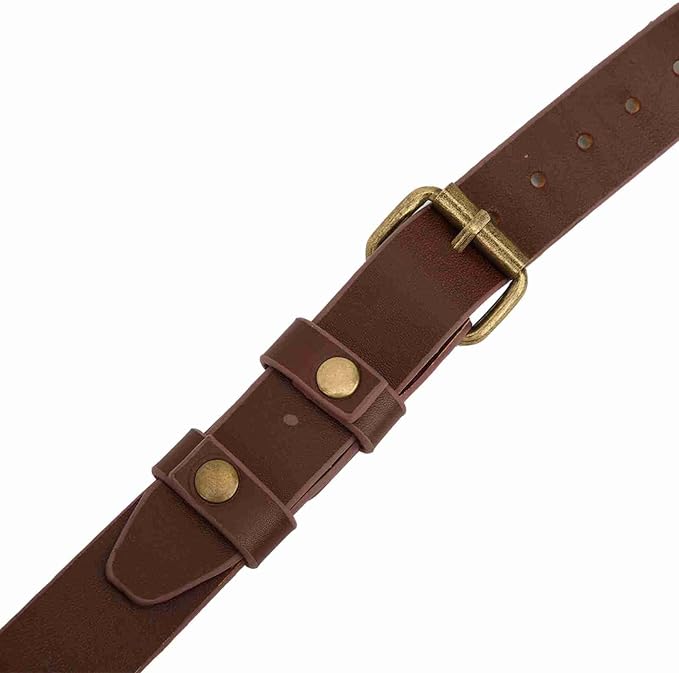 Dual Camera Harness & Leather Shoulder Strap Comfortable Carry - Image 9