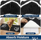 Bcoimo Super Absorbent Dog Door Mat - Image 4