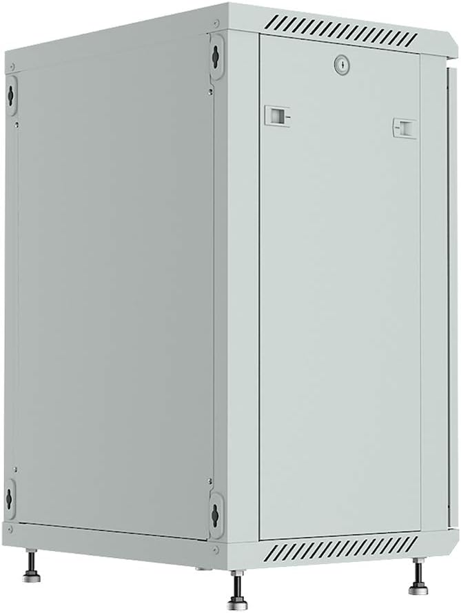 15U Wall Mount Server Rack Cabinet – 19" Network Rack Enclosure, PDU & Shelf - Image 4