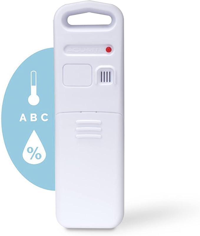 AcuRite Wireless Indoor Outdoor Temperature and Humidity Sensor by AcuRite