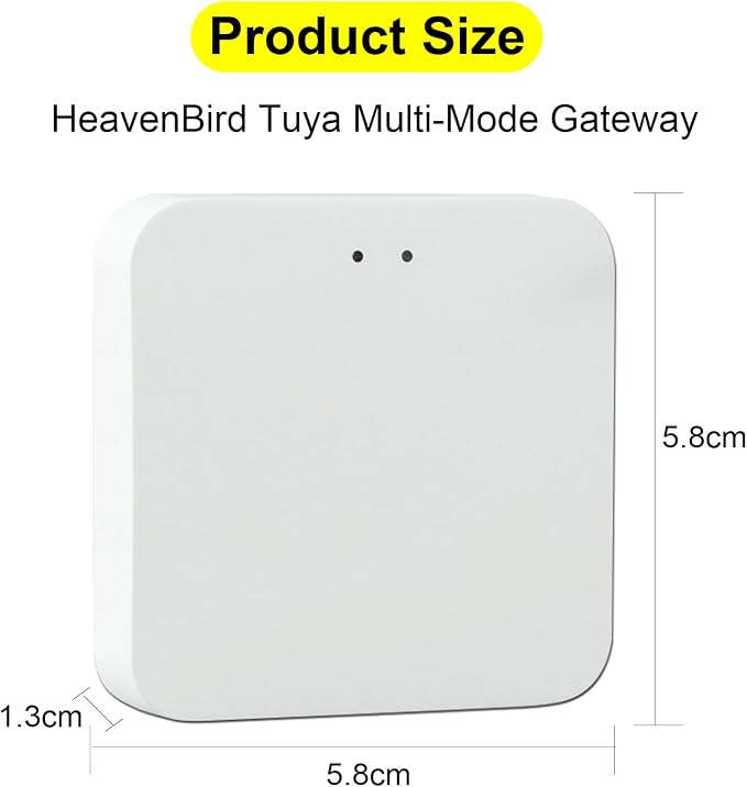 Tuya Smart Wi-Fi Gateway for Tuya Smart Door Lock, Home Automation Hub - Image 2