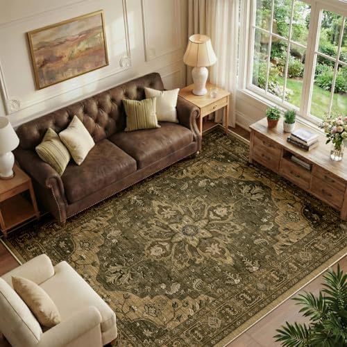 RELEANY Washable Area Rug by RELEANY