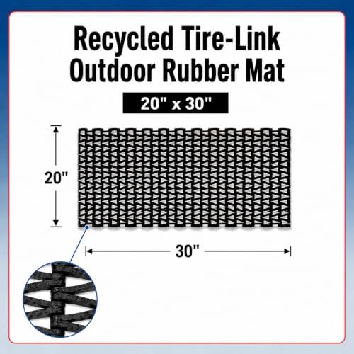 Durable Corporation Durite Outdoor Entrance Mat Runner, Recycled Rubber - Image 7