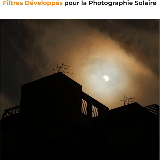 K&F CONCEPT 95mm ND1000000 ND Lens Filter Solar Eclipse Neutral Density Camera - Image 4