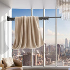 Clothes Drying Rack, Retractable and Foldable Laundry Drying Rack Wall Mount - Image 6