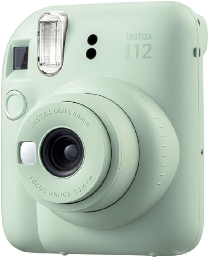 FUJIFILM INSTAX Mini 12 Instant Film Camera | Mint Green Bundled - Image 3