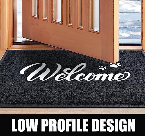 T.HENV Welcome Mat Outdoor, 30x17.5 Waterproof All-Season Front Door Mat - Image 6