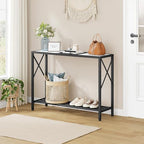 Tajsoon Console Table 41.8", 2 Tier Entryway Table - Image 7
