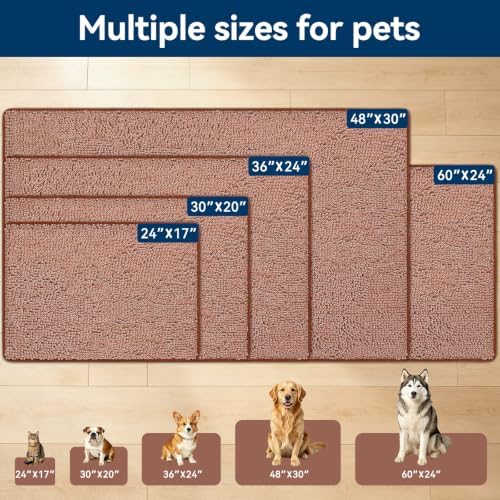 Bcoimo Super Absorbent Dog Door Mat - Image 6