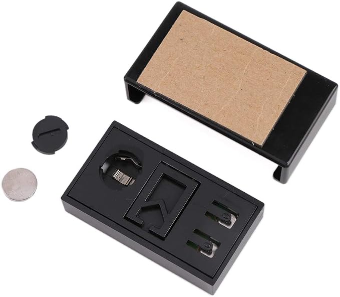 YOUNGFLY 4PCS Small Digital Clock, Vehicle Adhesive Clock - Image 6