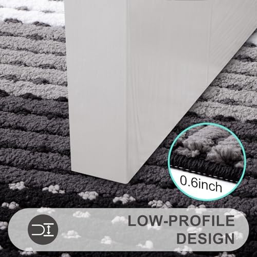 Kitinjoy Indoor Outdoor Door Mat, 40x32 Non-Slip Dirt Trapper Doormats - Image 4
