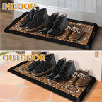 BEHERO Boot Tray Shoe Mat Decorative Patterned, Rubber Boot Matt Tray Indoor - Image 7