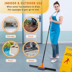 Squeegee Broom for Floor, Heavy Duty Household Squeegee for Concrete, Deck - Image 5