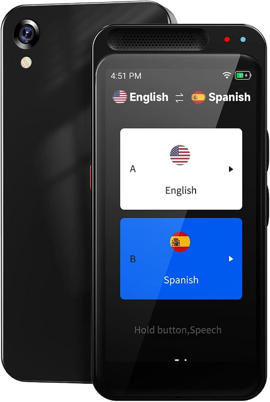 Language Translator Device No WiFi Needed, 150+ Languages Translation in Real by Unknown