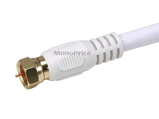 Monoprice 100ft RG6 75Ohm, Quad Shield, CL2 Coaxial Cable - Image 2