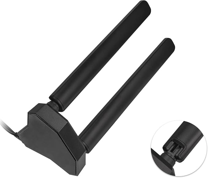 Eightwood WiFi 6E Tri-Band Antenna 6GHz 5GHz 2.4GHz Gaming WiFi Antenna - Image 7