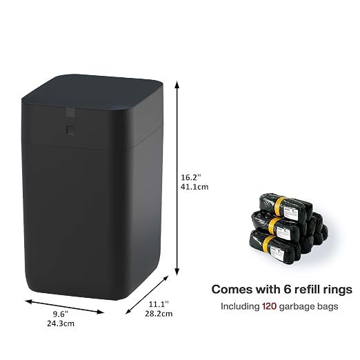 Airdeer Automatic Trash Can, 4 Gallon Self Sealing and Self-Changing Smart - Image 7