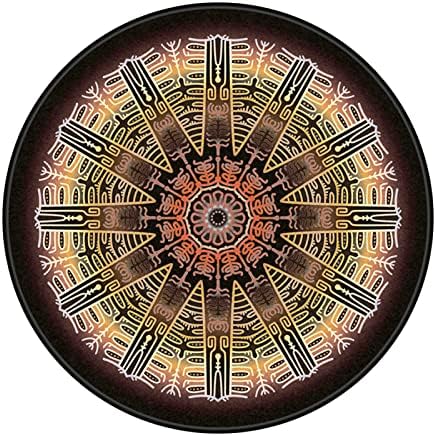 Chair Mat for Hardwood Floor Anti-Slip Floor Protector Round Gaming Computer - Image 2