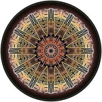 Chair Mat for Hardwood Floor Anti-Slip Floor Protector Round Gaming Computer - Image 2