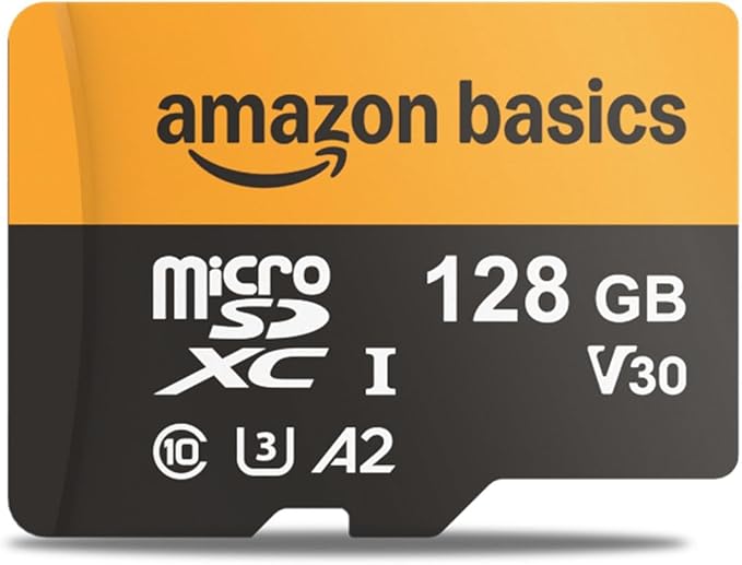 Amazon Basics 128GB microSDXC Memory Card by AmazonBasics