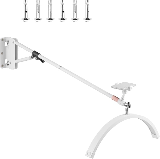 Meking Wall Mounted Half Moon Beauty Light, LED Hanging Lash Lamp, Dimmable by SITTO