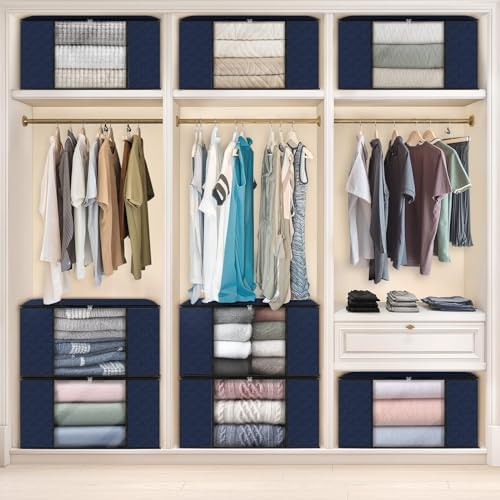 Fab totes 10 Pack Storage Bags for Clothes Blanket Storage Bins - Image 6