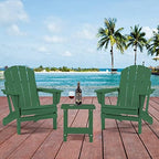 Apolimi Adirondack Outdoor Side Table, 2-Tier Sturdy Patio End Table Weather - Image 6